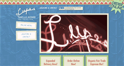 Desktop Screenshot of lupeskitchen.com